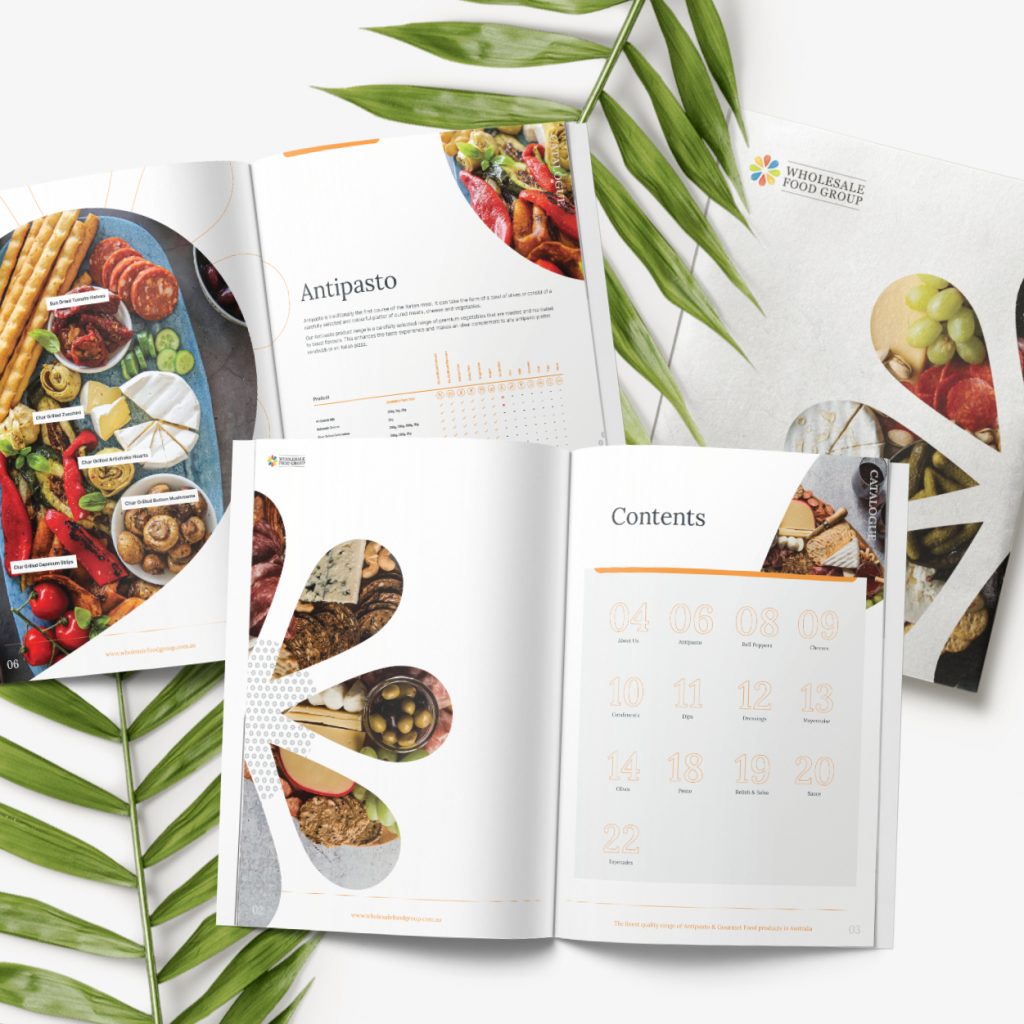Marketing CatalogueQ graphic designers